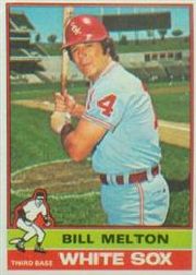 1976 Topps Baseball Cards      309     Bill Melton